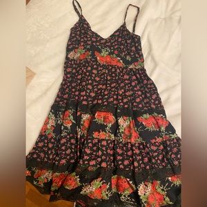 Stradivarius vintage midi summer dress